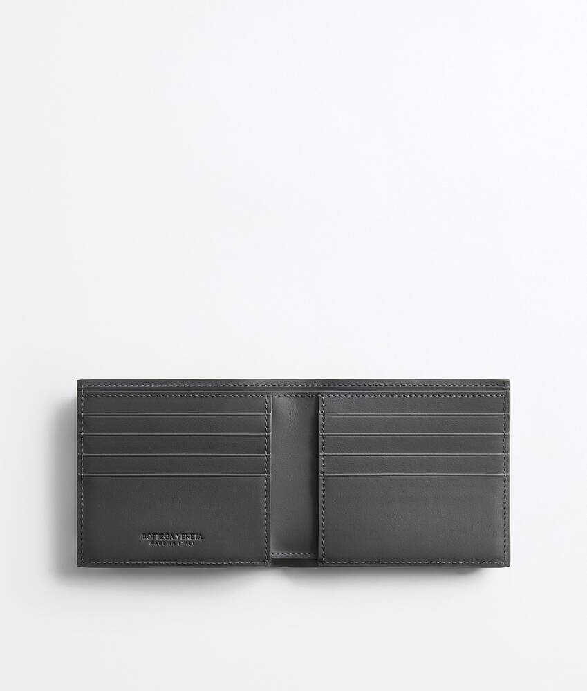 Men's Intrecciato Bi-Fold Wallet in Obsidian gray/radar Bottega Veneta Cyprus EN - Image 2