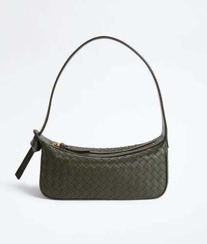 Women's Nodo Shoulder Bag in Bark green Bottega Veneta United States EN - Image 1