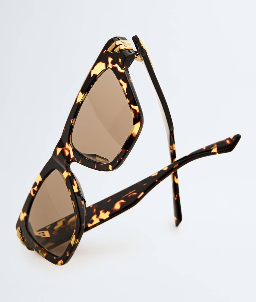 Gafas de sol de ojo de gato Mitre en Havana/brown Bottega Veneta M&eacute;xico ES - Image 3