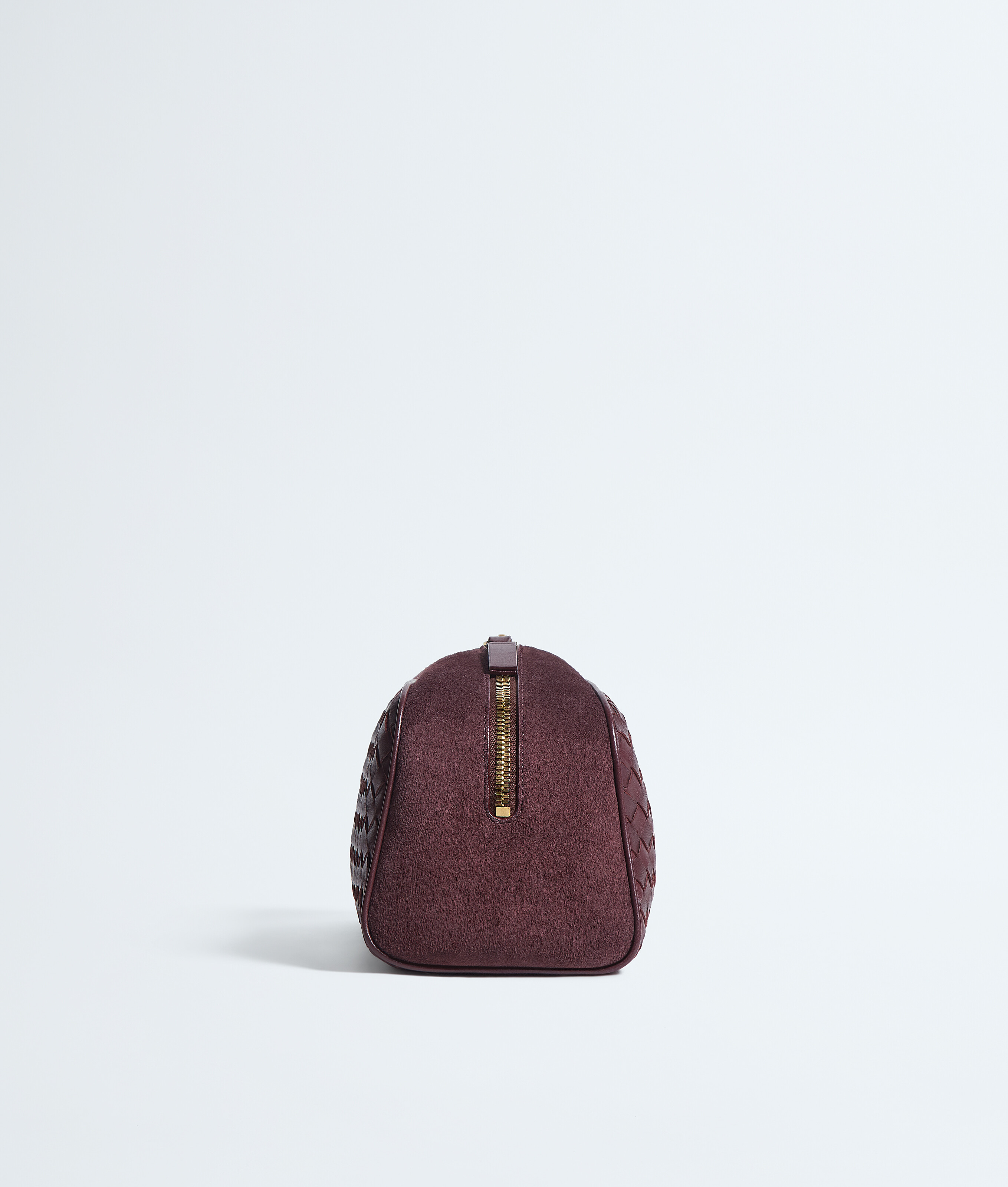Women's Large Nodo Pouch in Deep mahogany Bottega Veneta Luxembourg EN - Image 4