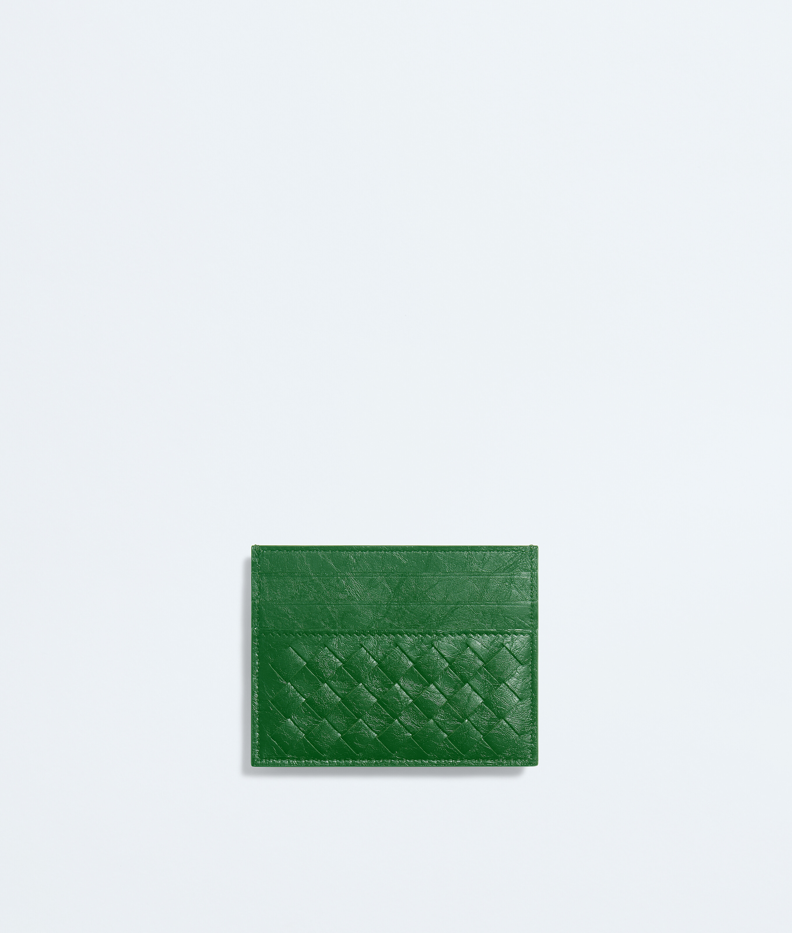BOTTEGA VENETA ウーブン マイセリウム クレジットカードケース のために メンズ で シャムロック