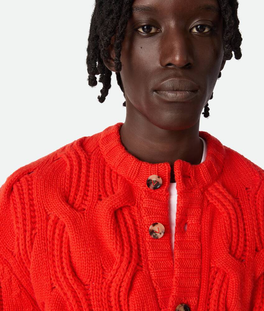 Display a large version of the product image 4 - Wool Cardigan