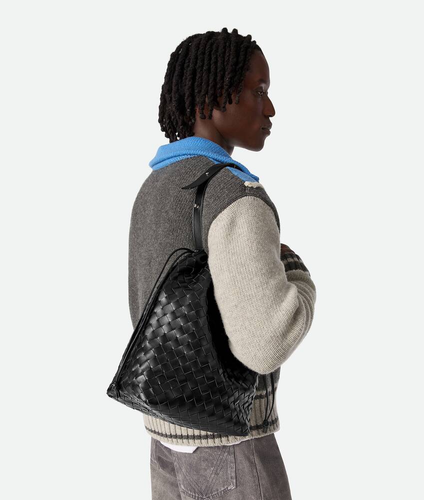 ブラックイントレチャート ビブリオテカ バケット| Bottega