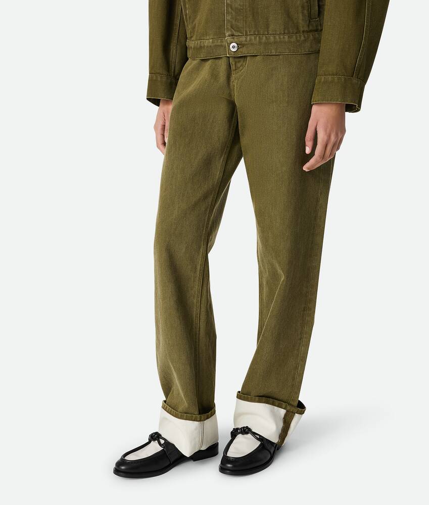 Women's Astaire Loafer in Black/white Bottega Veneta United Kingdom EN - Image 2