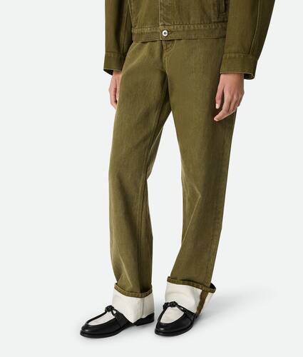 Mocassini Astaire da Donna in Black/white Bottega Veneta Italia IT - Image 2