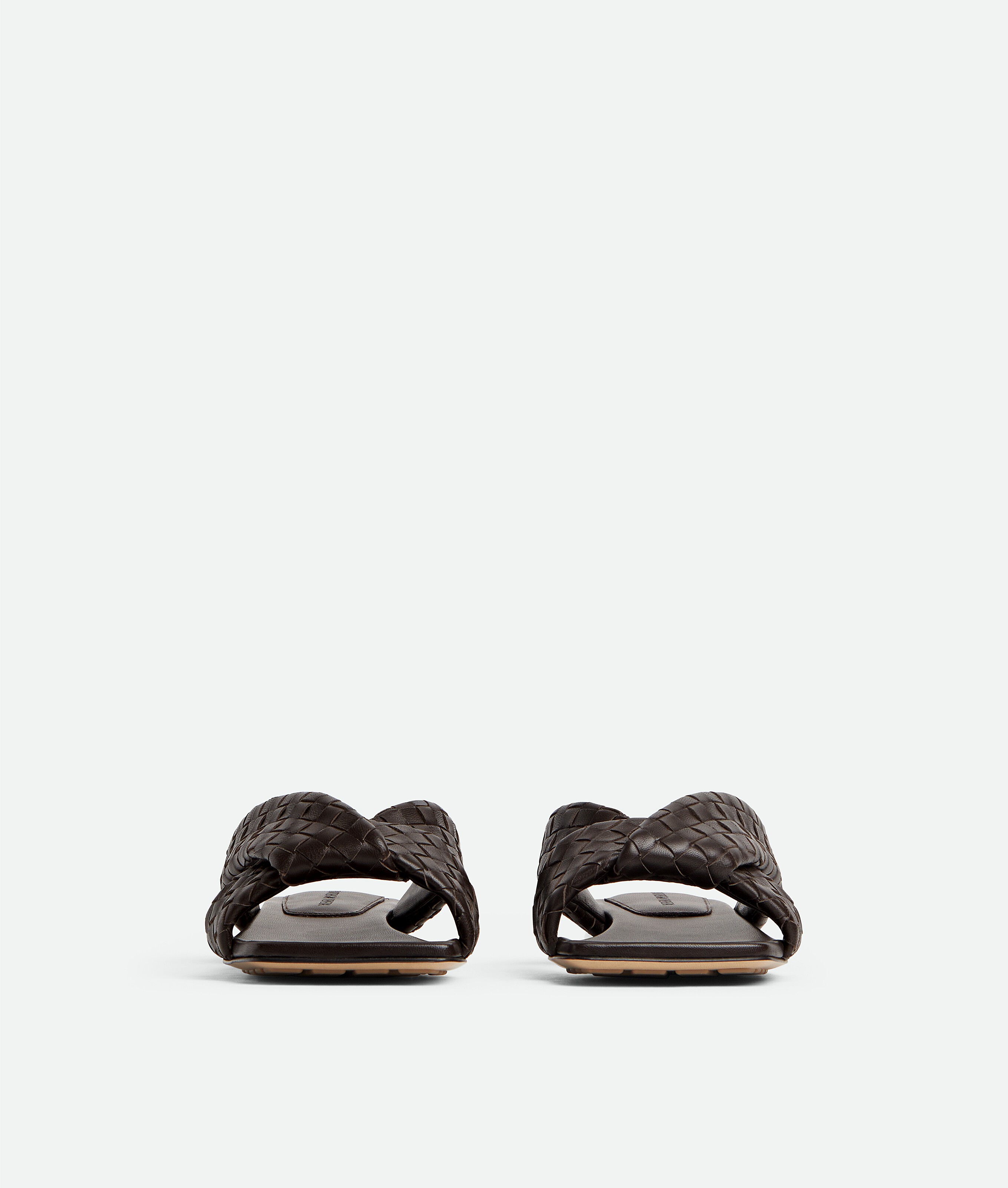Women's Riva Flat Mule in Fondant Bottega Veneta Poland EN - Image 3