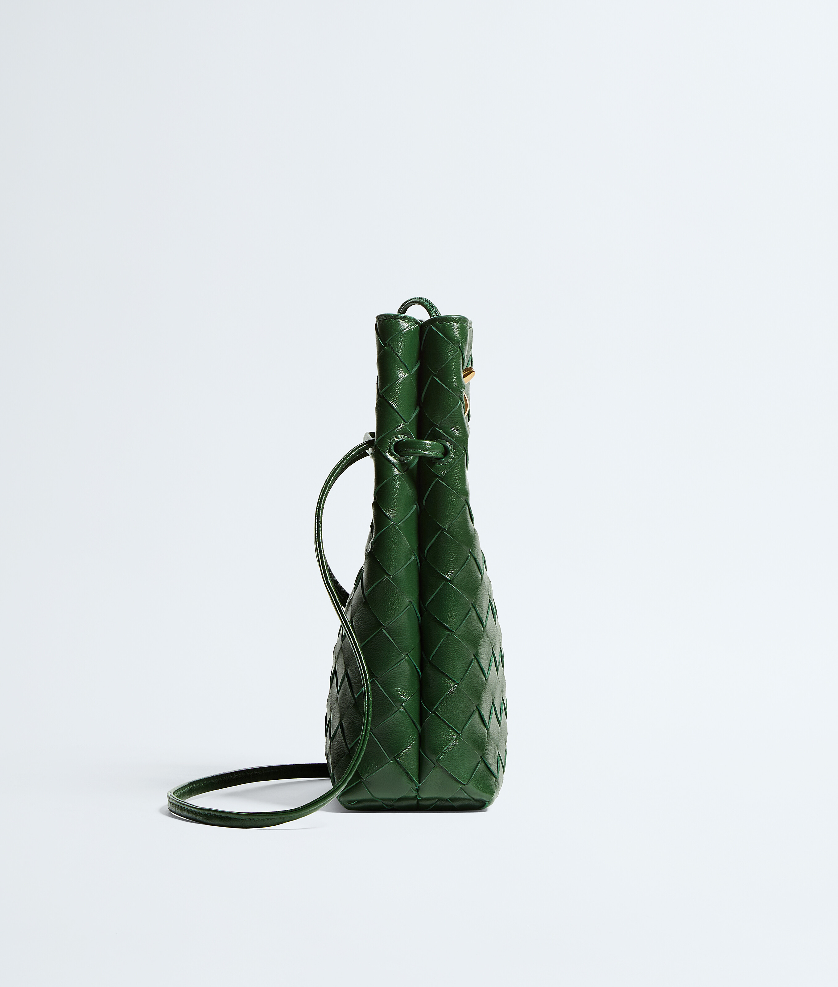 Women's Andiamo Phone Pouch in Basil Bottega Veneta Belgium EN - Image 4