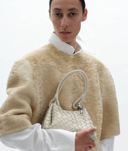 스몰 파라슈트 에 대한 여성 에 실리카 그레이 Bottega Veneta 대한민국 KO - Image 2