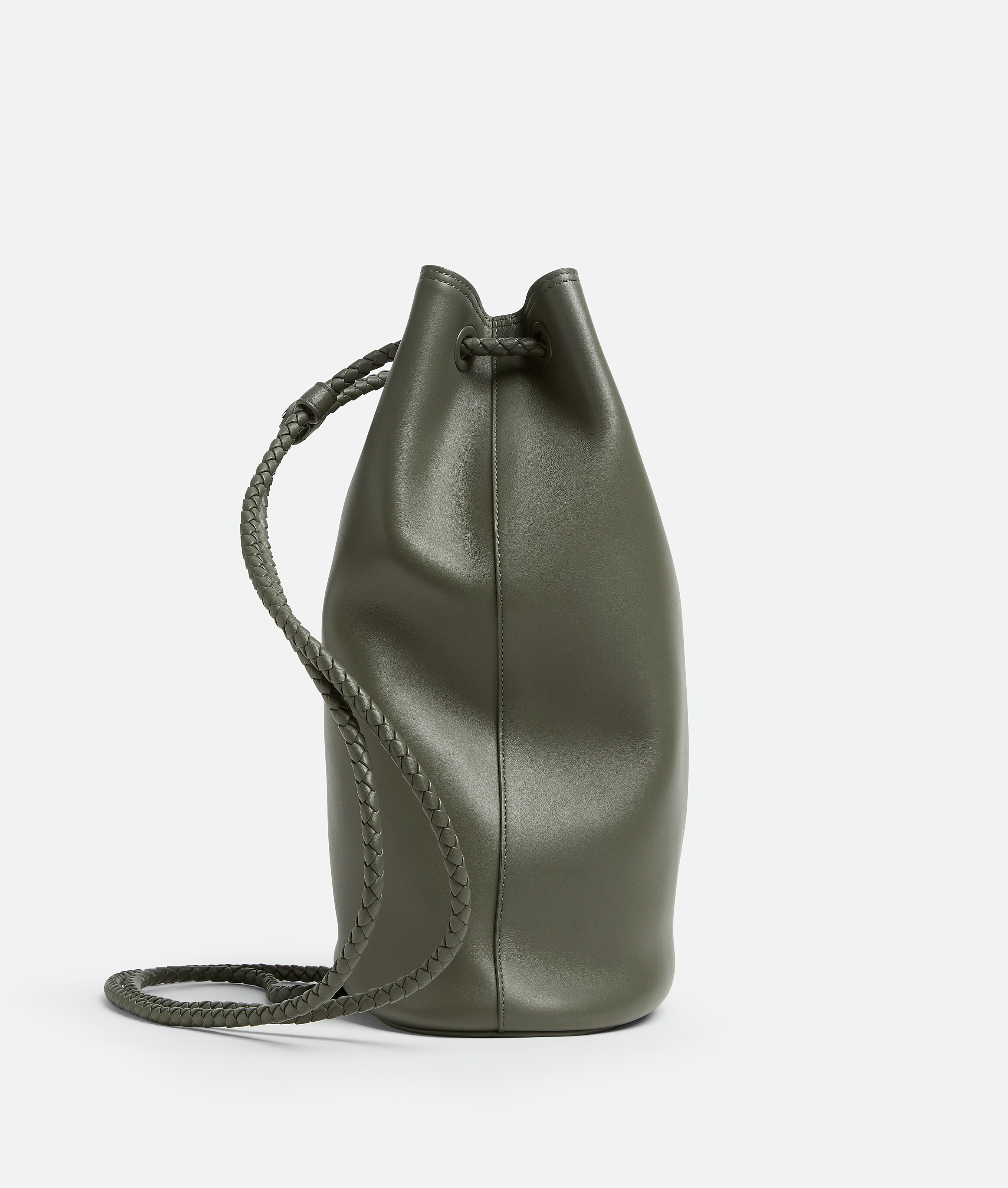 Bottega Veneta Andiamo Backpack In Green