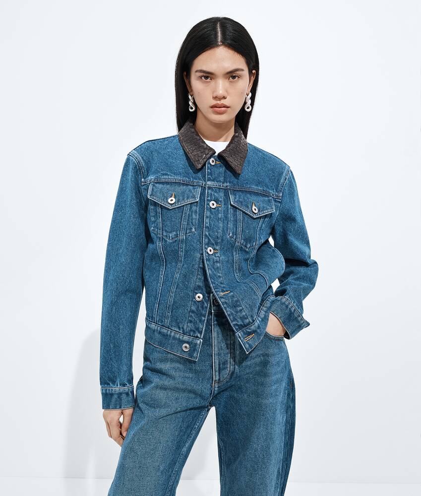 Display a large version of the product image 4 - Medium Indigo Jacket