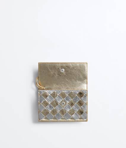 Women's Andiamo Zipped Card Case in Supermoon/silver Bottega Veneta Romania EN - Image 2