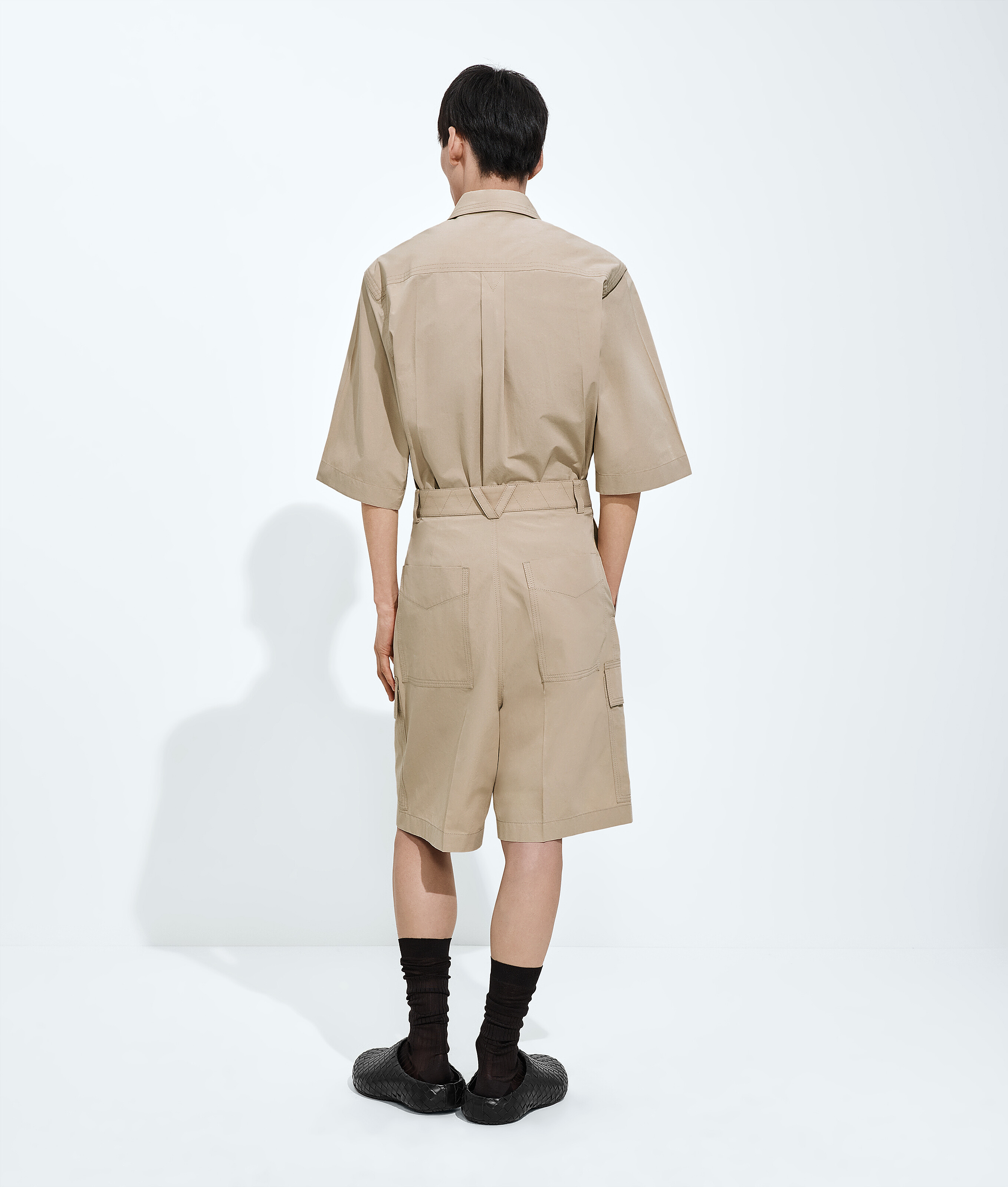 コットン トワル カーゴショートパンツ のために メンズ で スタッコ Bottega Veneta 日本 JA - Image 3