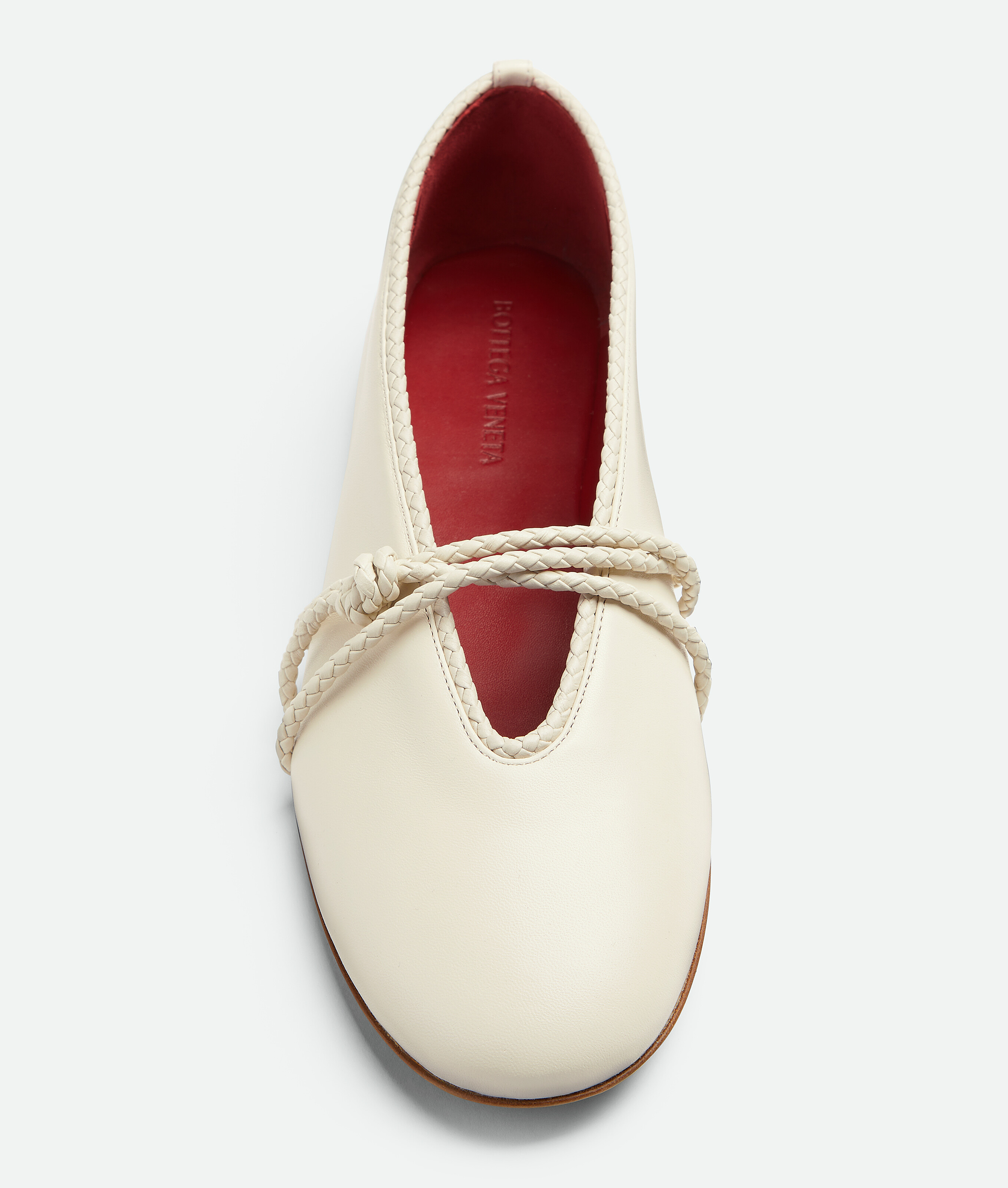 Bottega Veneta Rosa Mary-jane Ballerina In Multi