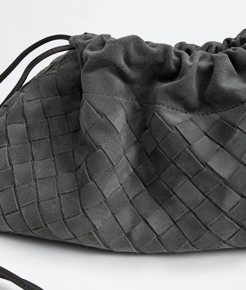 Women's Dustbag   in Obsidian gray Bottega Veneta Hungary EN - Image 7