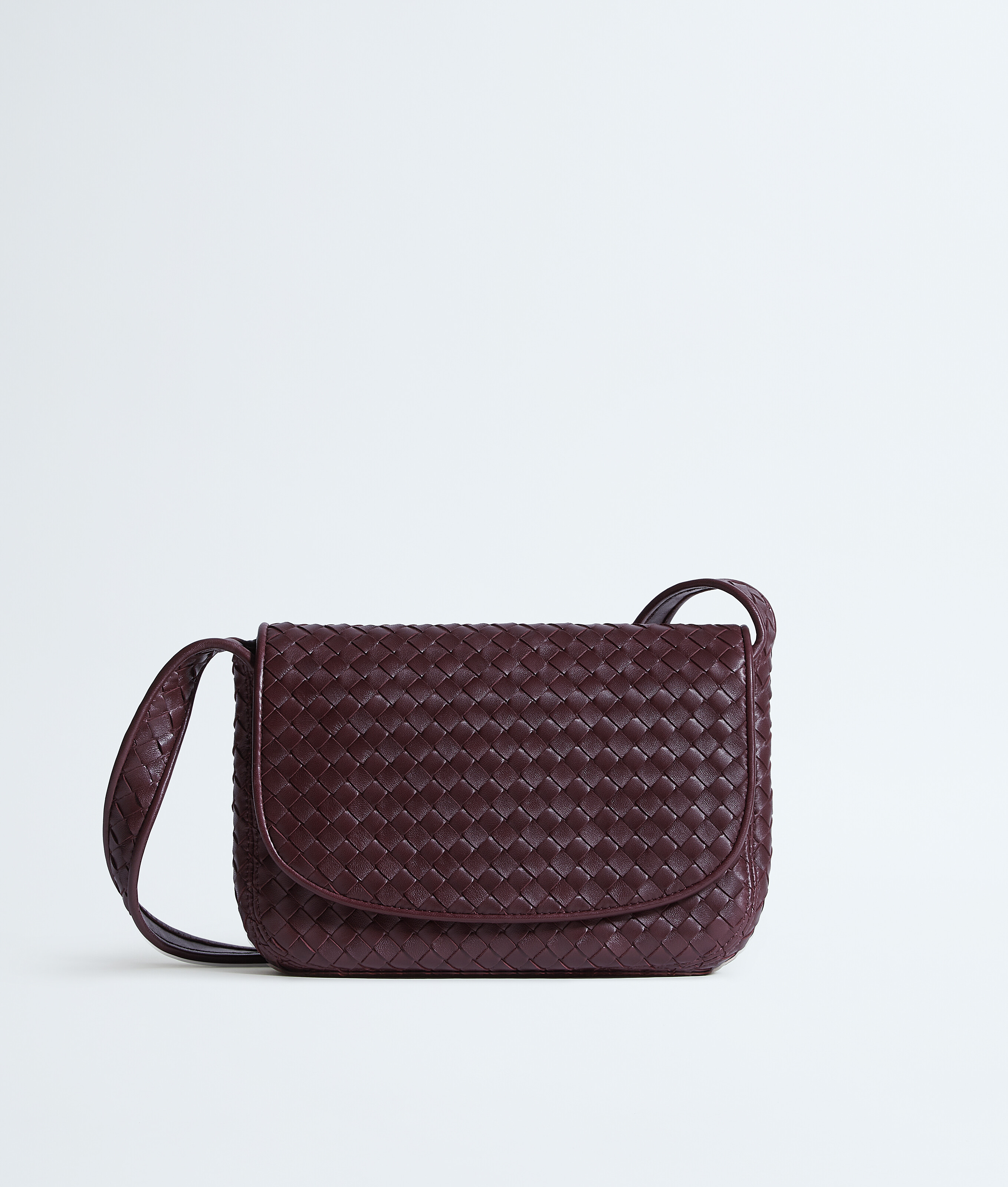 Bottega Veneta Bordeaux Veneto Messenger - Man - U