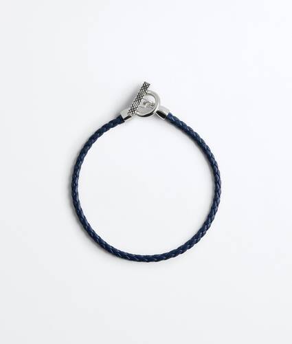 Men's Veneta Bracelet in Petroleum Bottega Veneta Netherlands EN - Image 3