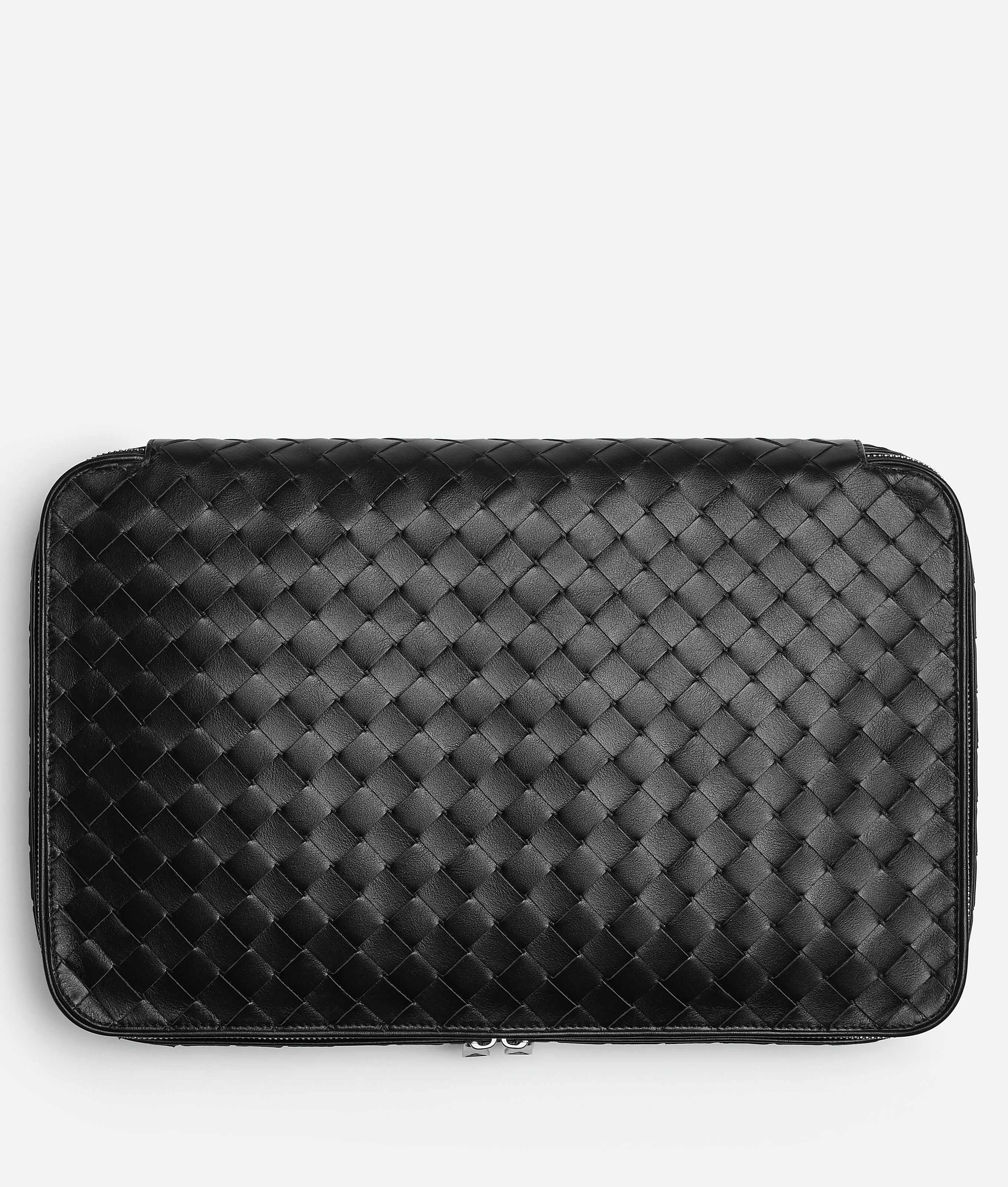 Cubo da viaggio Intrecciato piccolo da Uomo in Black Bottega Veneta Italia IT - Image 2