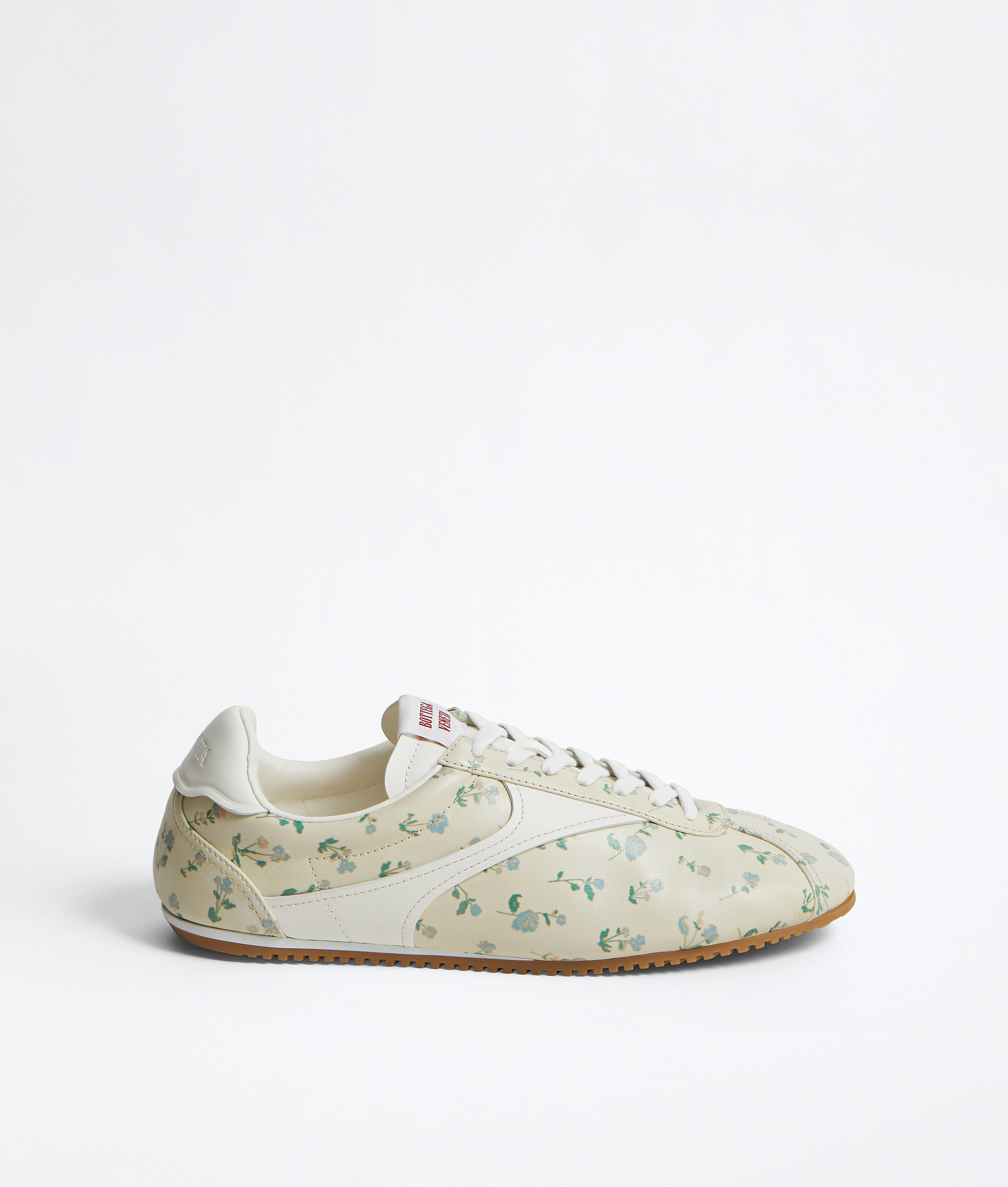 Women's Shot Sneaker in Parchment/peach/blue Bottega Veneta Luxembourg EN - Image 1