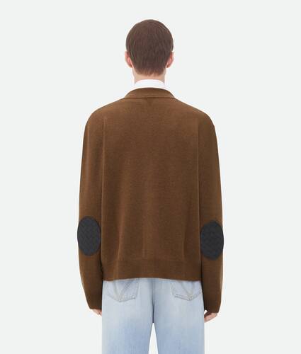 Men's Cashmere Cardigan in Cedar Bottega Veneta Denmark EN - Image 3