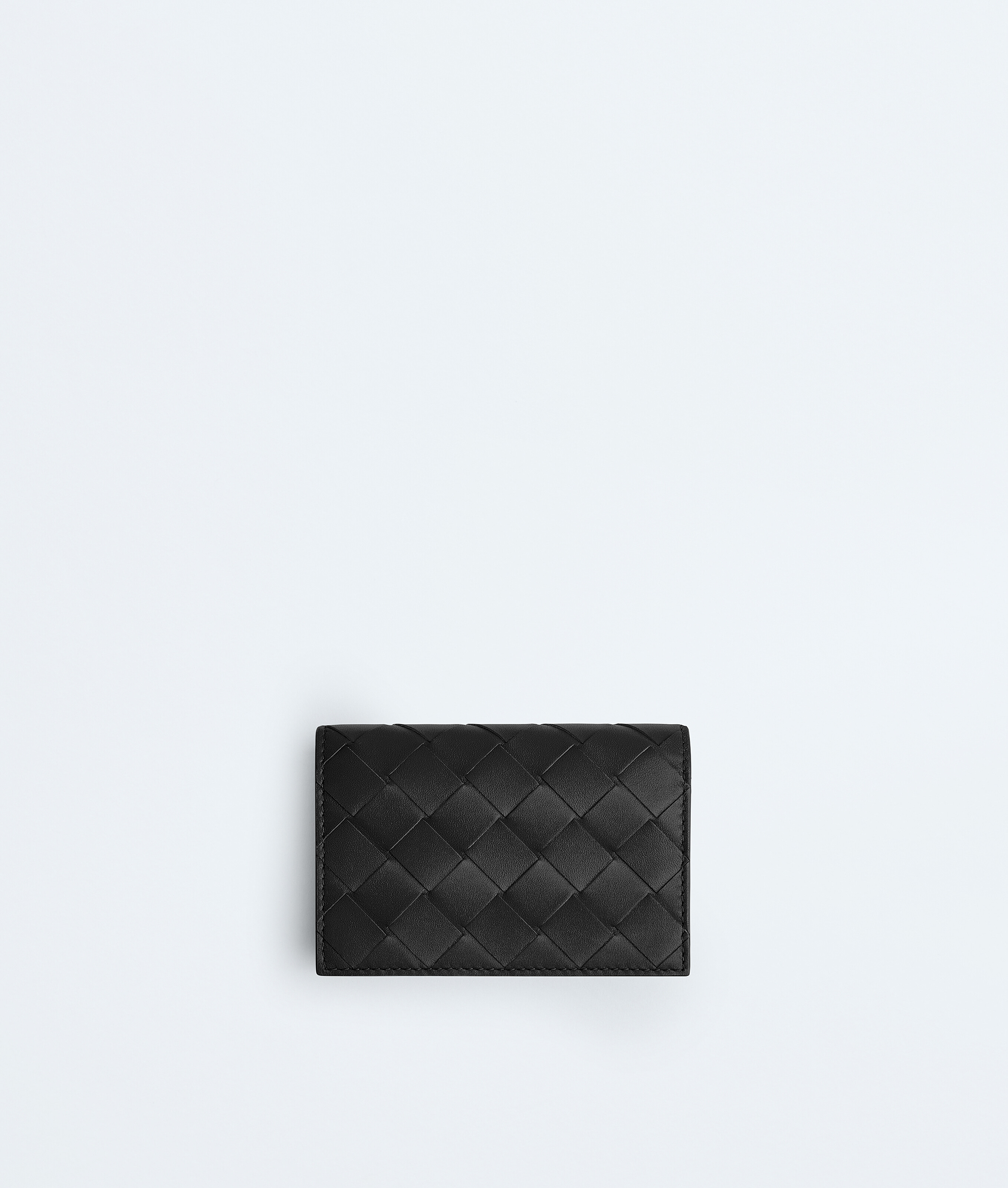 Men's Intrecciato Business Card Case in Black | Bottega Veneta SG