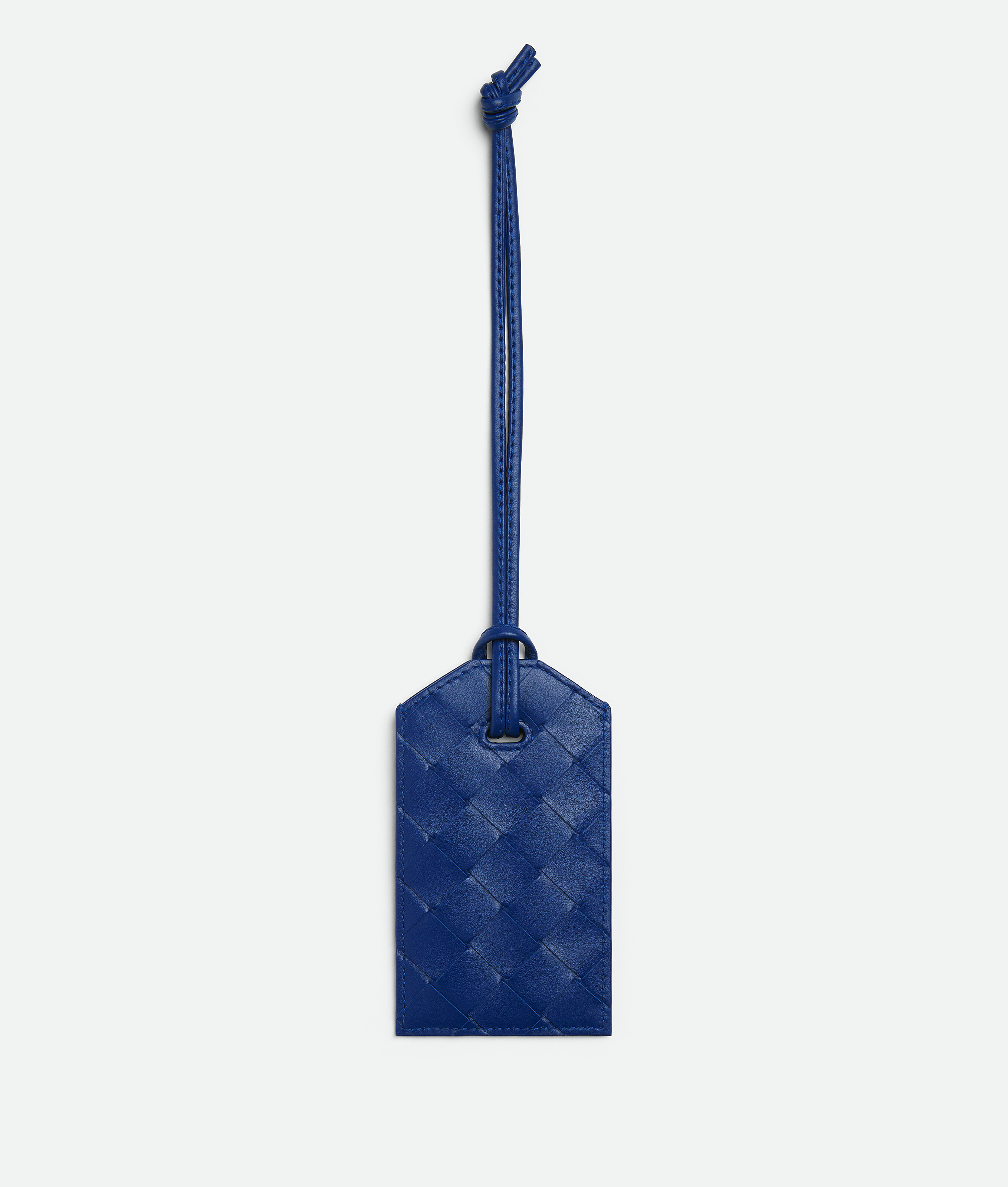 Bottega Veneta Getaway Tag Holder - Blue Royal - Man