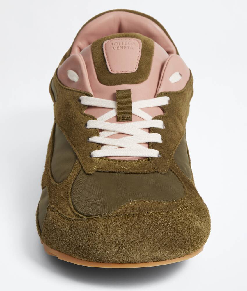 Men's Orbit Flash Sneaker in Olive oil/terra pink Bottega Veneta Czechia EN - Image 4