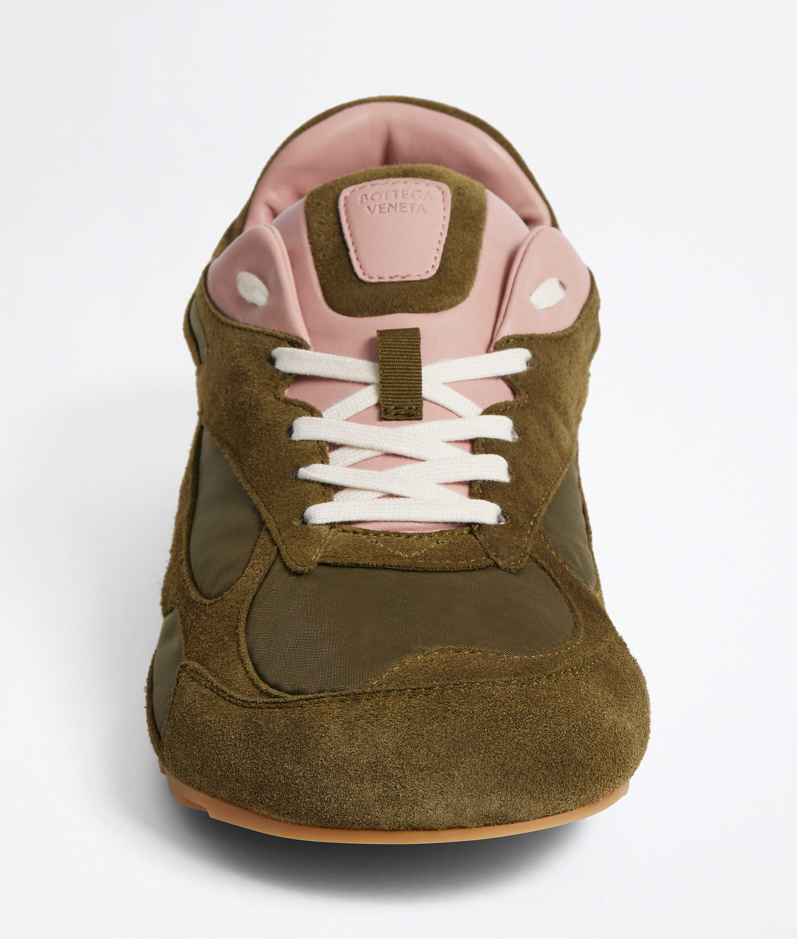 Men's Orbit Flash Sneaker in Olive oil/terra pink Bottega Veneta Canada EN - Image 4