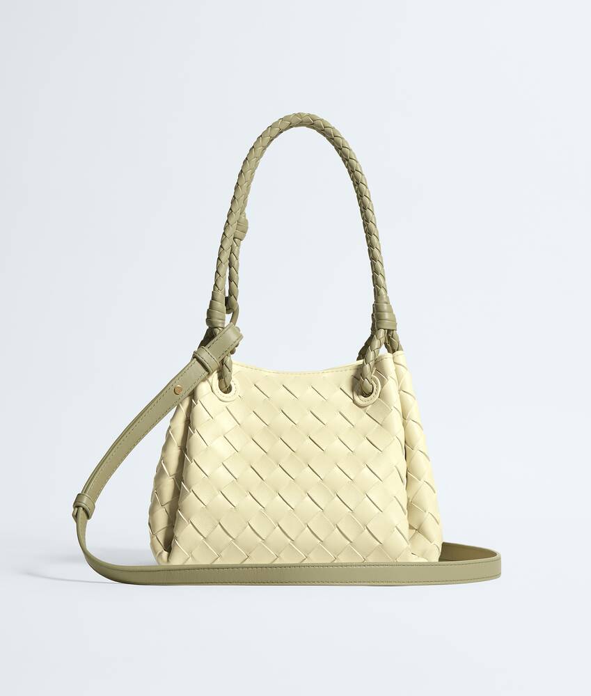 Women's Small Parachute in Sour/travertine Bottega Veneta Italy EN - Image 5
