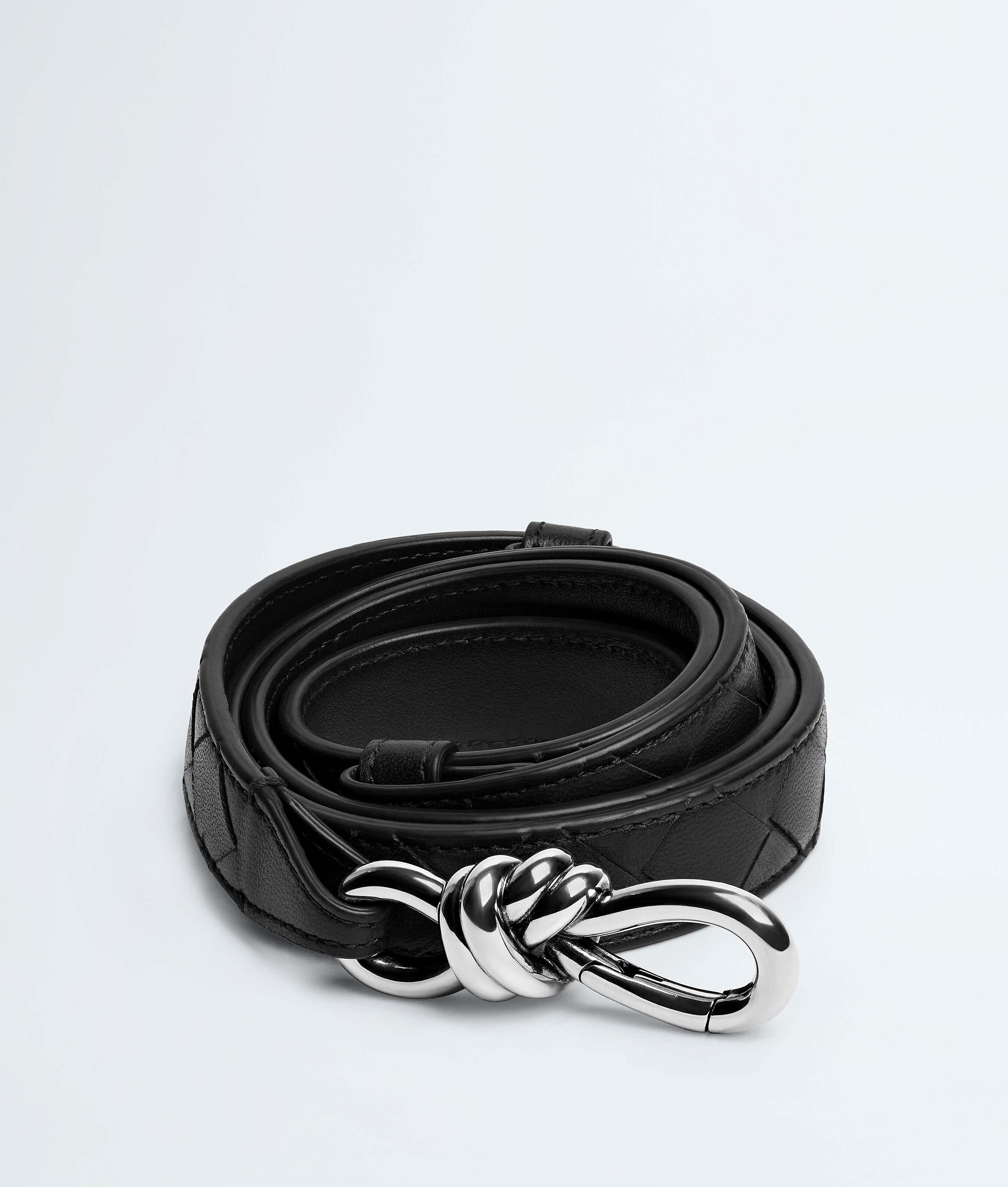 Women's Andiamo Belt  in Black Bottega Veneta Luxembourg EN - Image 1