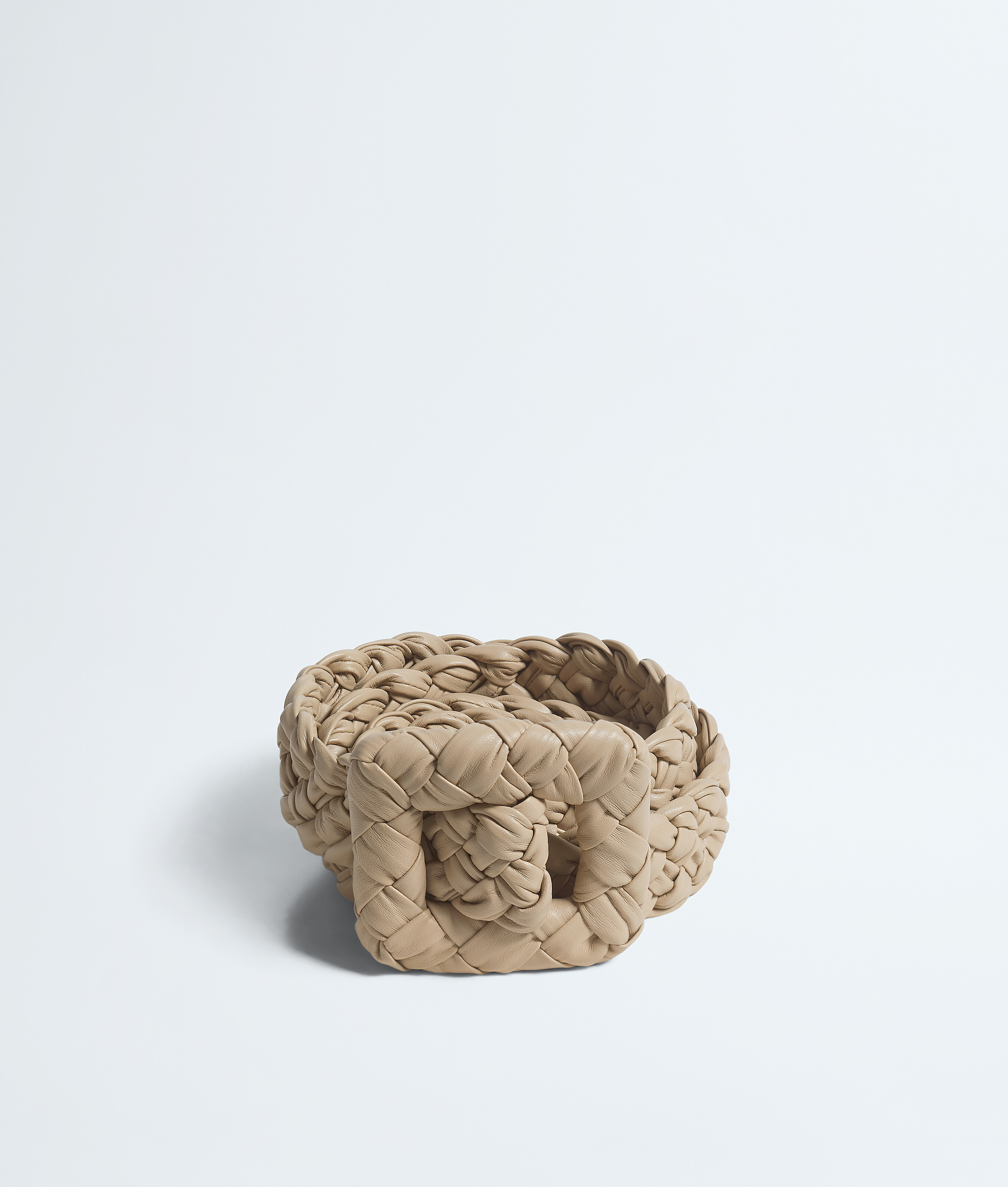 Bottega Veneta Bottega  Veneta Foulard Belt In Sand