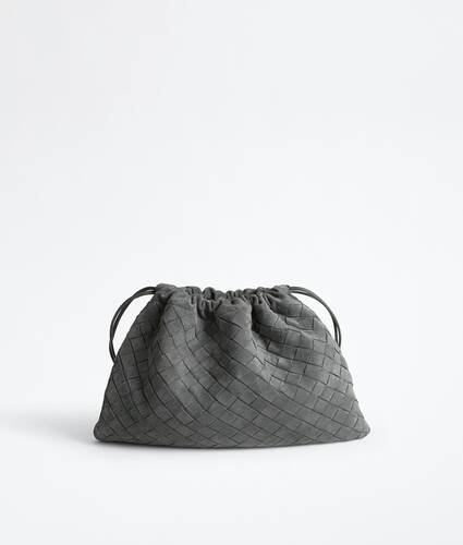 Women's Dustbag   in Obsidian gray Bottega Veneta Hungary EN - Image 1