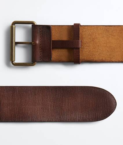 Men's Tile Belt in Dark oat Bottega Veneta Denmark EN - Image 5