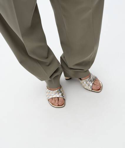 Women's Livia Mule in Supermoon/silver Bottega Veneta United States EN - Image 2