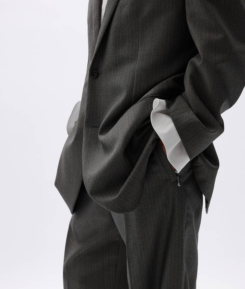 Chaqueta de lana y mohair para Hombre en Desert/grey melange Bottega Veneta Estados Unidos ES - Image 2