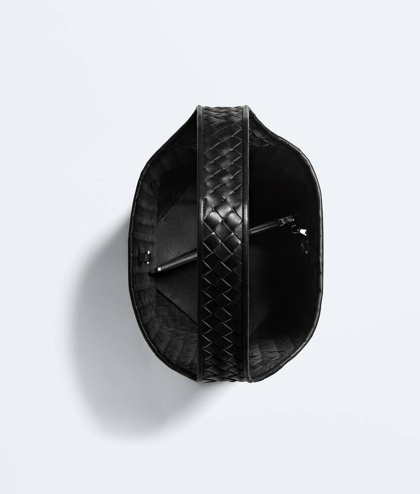Ele's Bolsa Bucket Triangolo em Black Bottega Veneta Brasil PT - Image 3