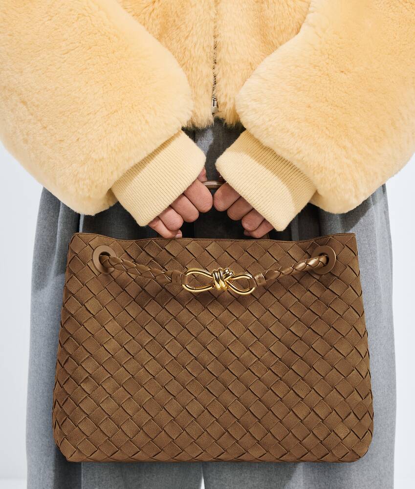 Women's Andiamo in Dark caramel 20 Bottega Veneta Switzerland EN - Image 2