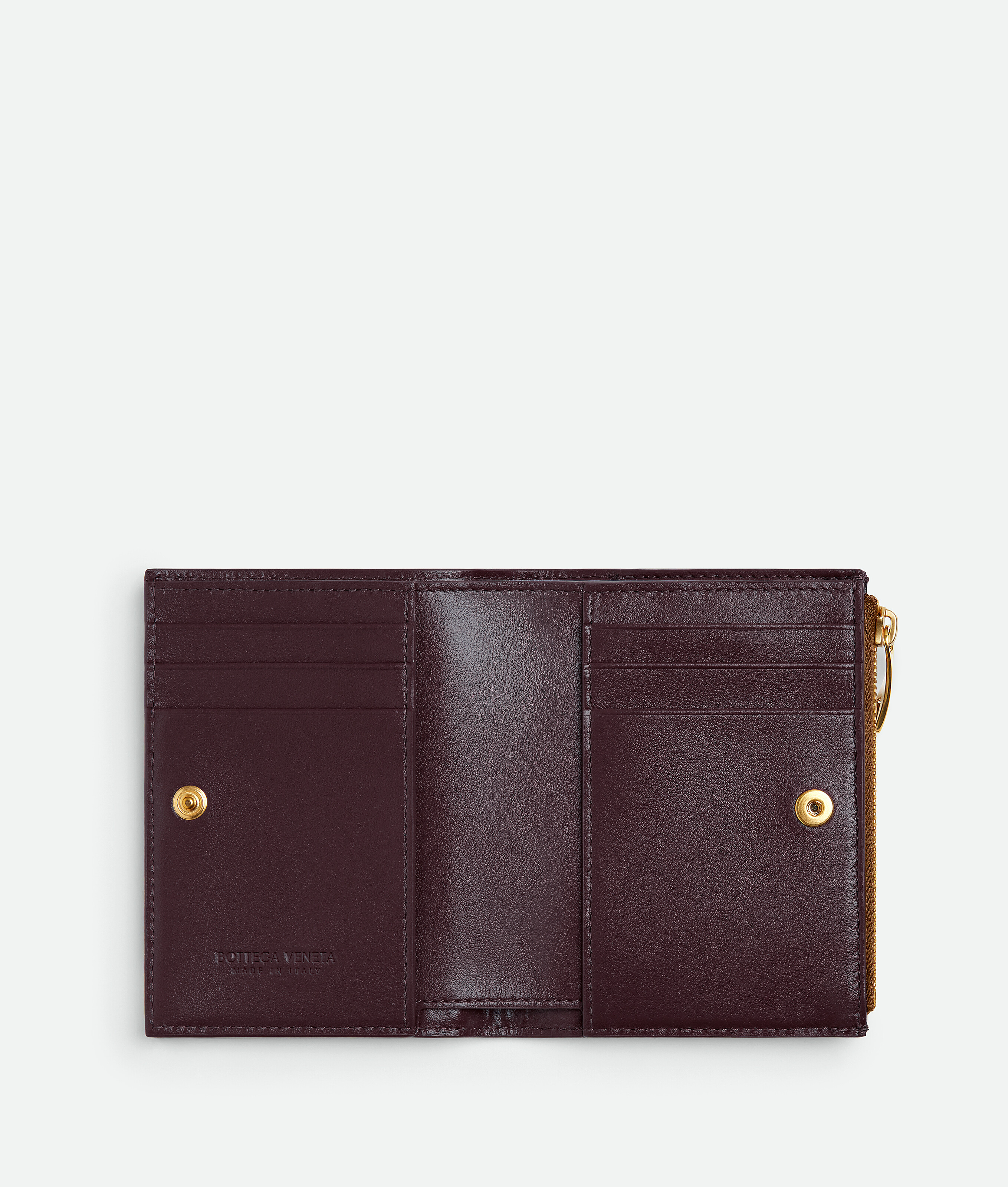 Bottega Veneta Intrecciato Small Bi-fold Wallet