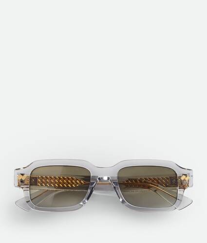 Intrecciato Rectangular Sunglasses