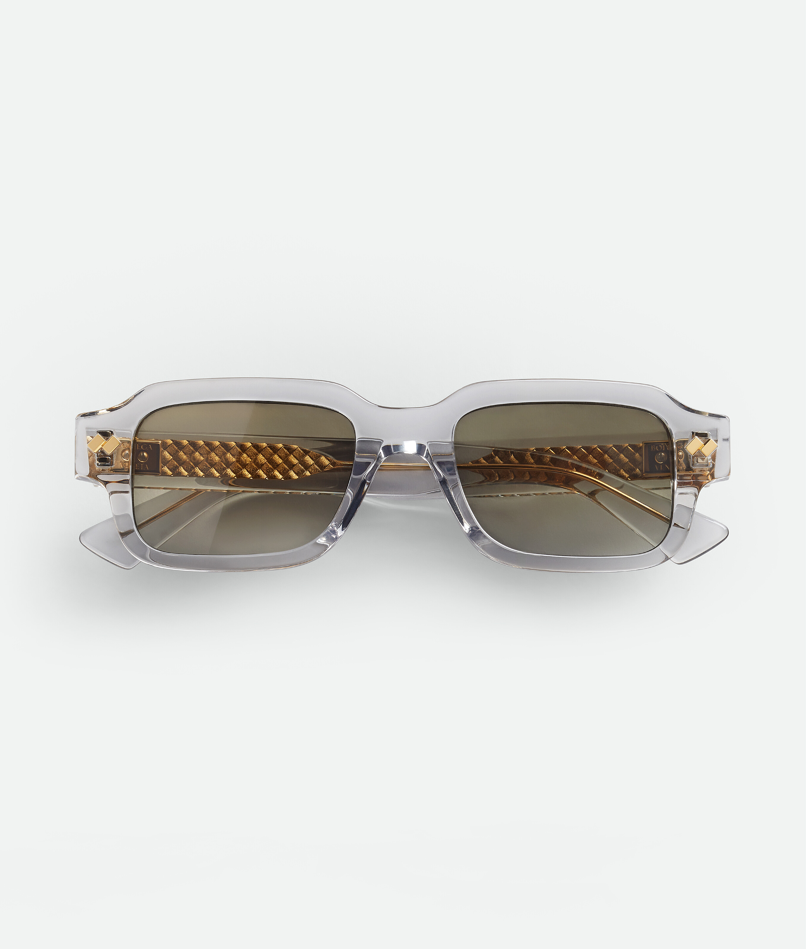 Intrecciato Rectangular Sunglasses