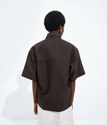 Wool and Silk Toile Shirt