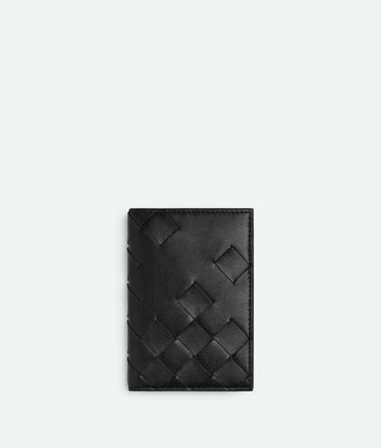 Intrecciato Flap Card Case