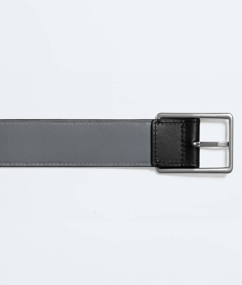 인트레치아토 피콜로 벨트 에 대한 남성 에 블랙/썬더 Bottega Veneta 대한민국 KO - Image 5