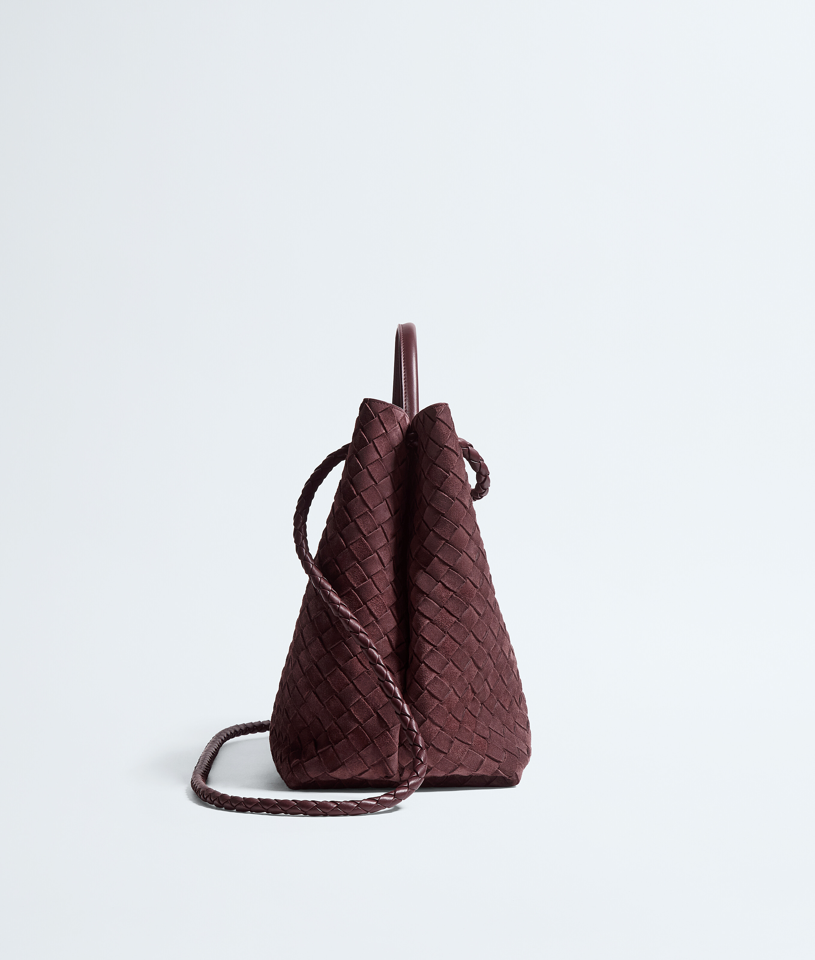 Women's Large Andiamo in Deep mahogany Bottega Veneta Luxembourg EN - Image 4