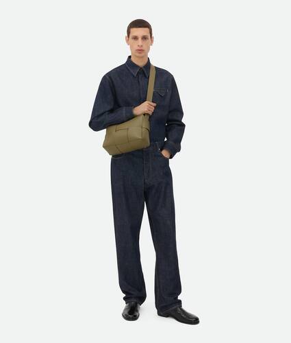 Men's Arco Camera Bag in Algae Bottega Veneta Norway EN - Image 2