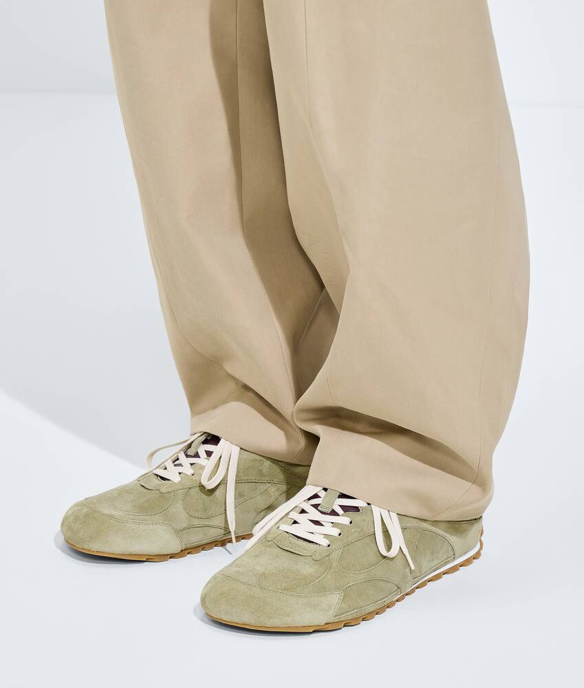 Men's Orbit Flash Sneaker in Travertine/deep mahogany Bottega Veneta Portugal EN - Image 2
