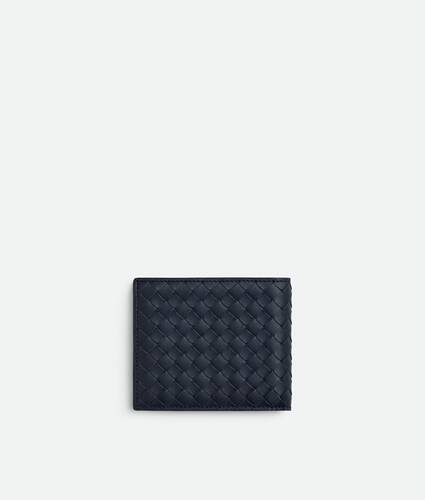 Men's Intrecciato Piccolo Bi-Fold Wallet in Space Bottega Veneta Netherlands EN - Image 3