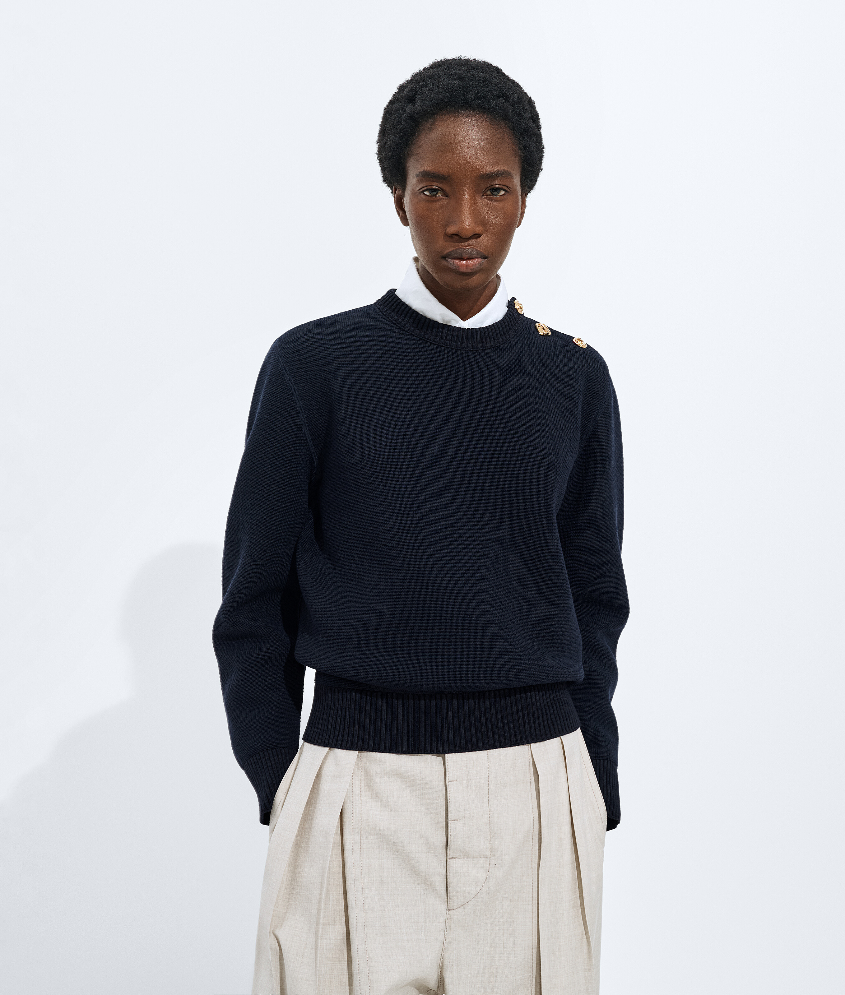 Wool and Cotton Sweater