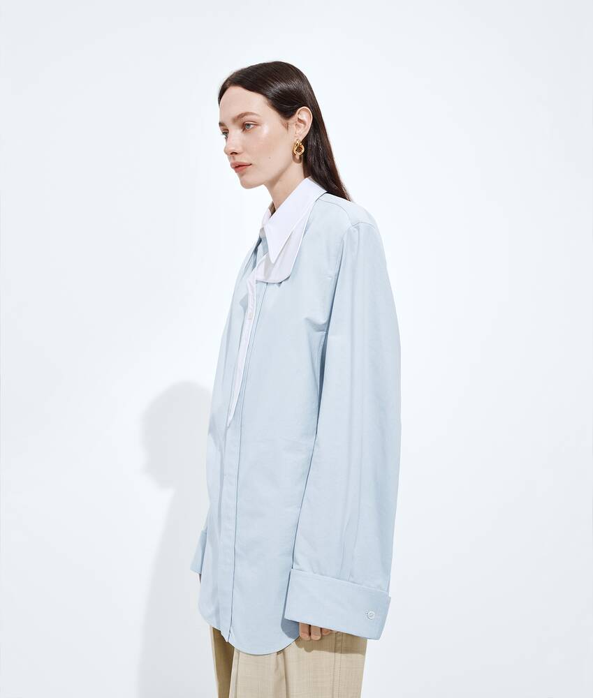 Display a large version of the product image 2 - Cotton Oxford Belted Shirt