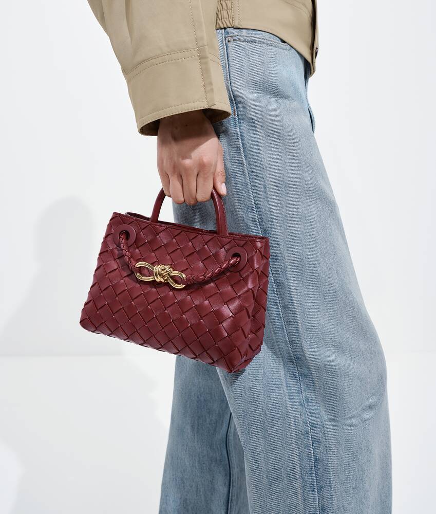 Women's Mini Andiamo in Lava red Bottega Veneta United States EN - Image 6