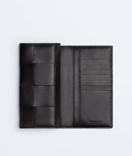 Men's Long Cassette Wallet in Black Bottega Veneta Japan EN - Image 2